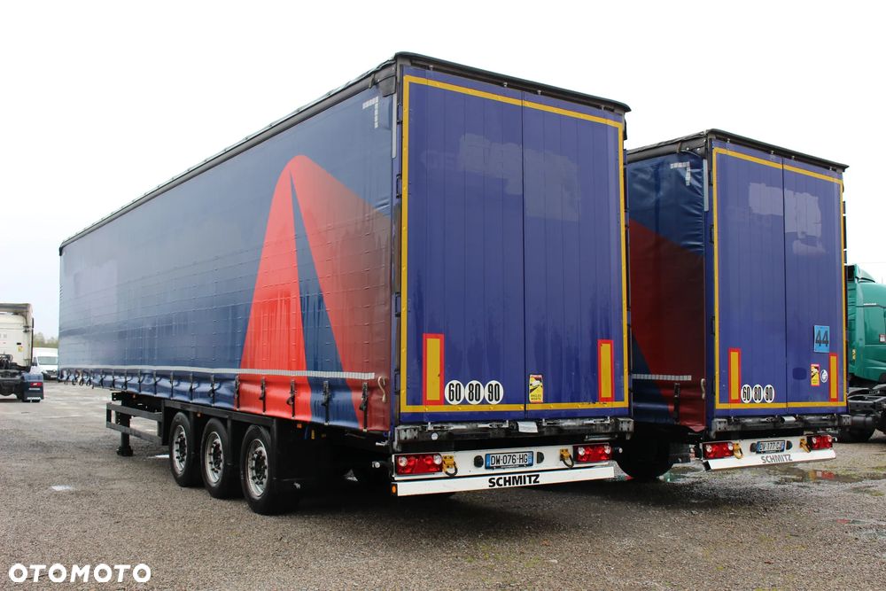 Schmitz Cargobull VARIOS /FIRANKA  /OSIE SCHMITZ / DACH PODNOSZONY/ RAMA OCYNK /SERWIS FR / IDEALNY STAN / - 5