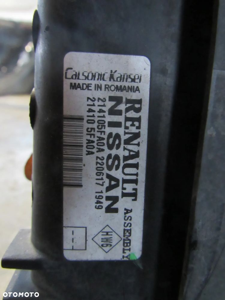 nissan micra k14 komplet chłodnic 0,9 tb - 7