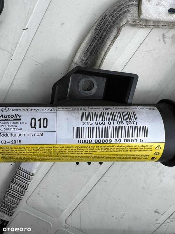 2158600105 2158600205 kurtyny Mercedes clw215 - 4