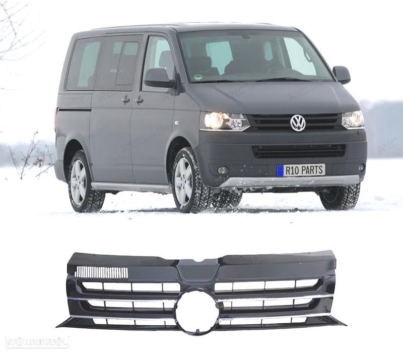 GRELHA FRONTAL VOLKSWAGEN VW T5 MULTIVAN 03-15 - 1