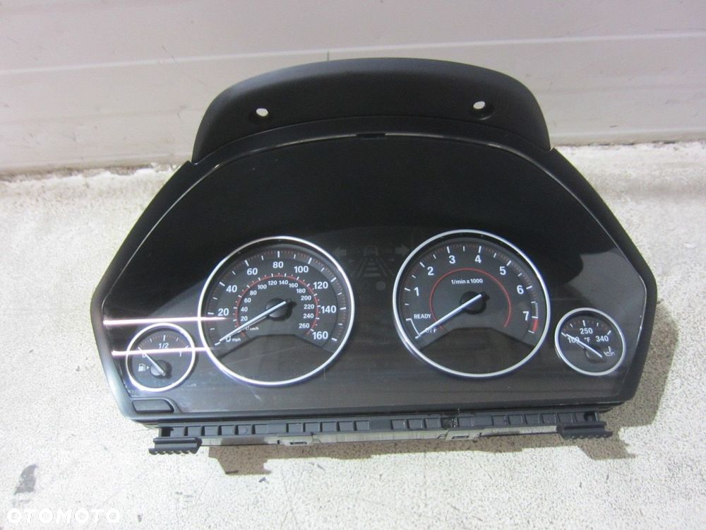 BMW F30 F34 LICZNIK ZEGARY WSKAŹNIKI MILE BENZYNA 9436300 9311392 9232895 - 2