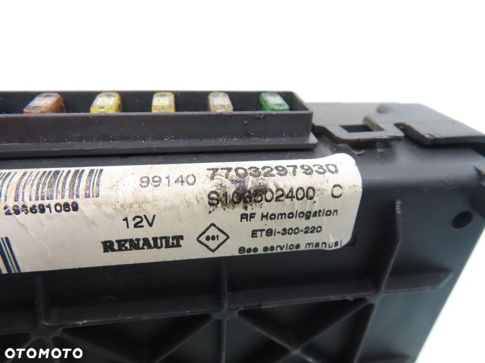 STACYJKA STEROWNIK RENAULT MEGANE I 1.4 16V S110030018D 8200020950 - 4