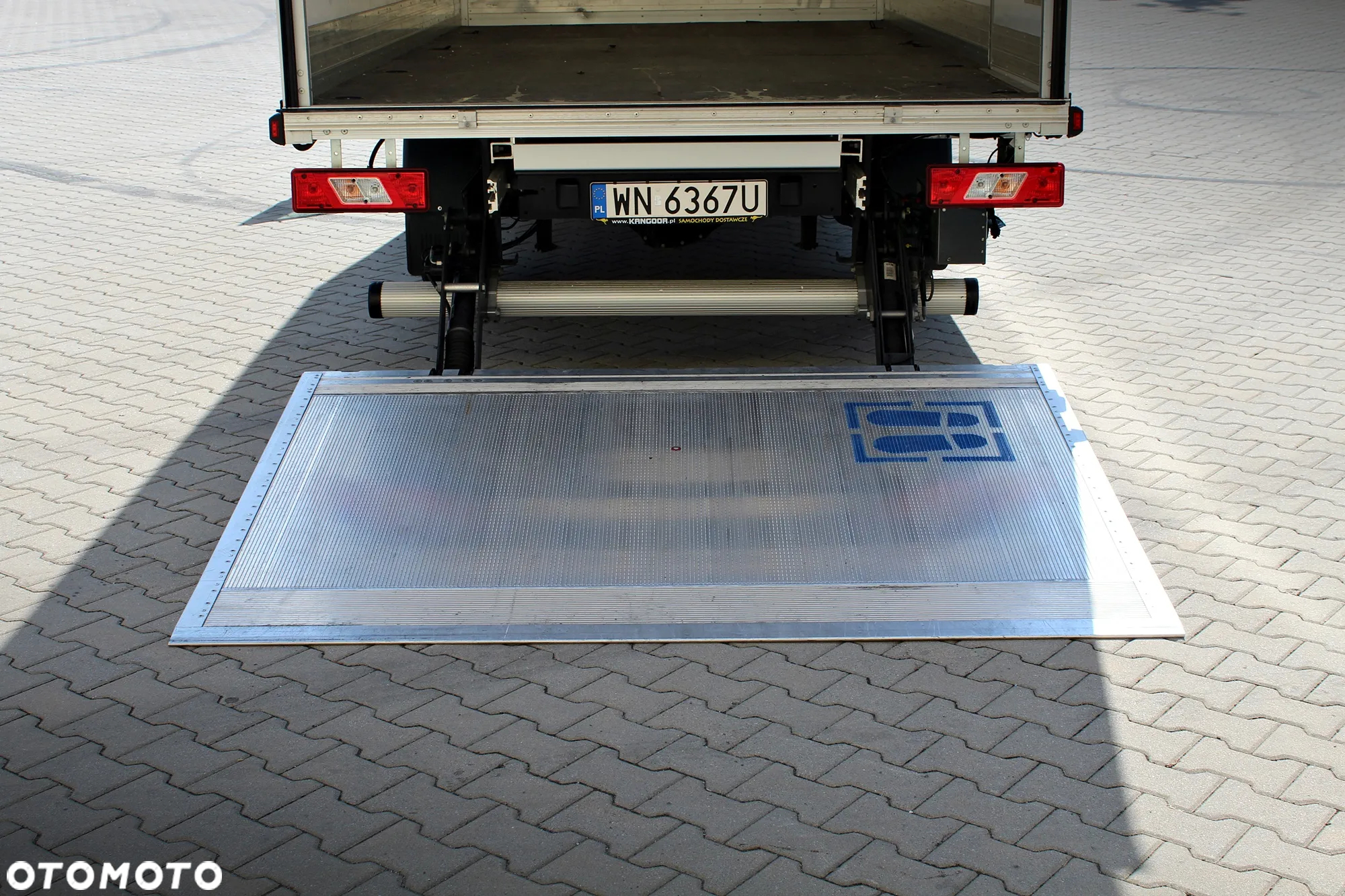 Ford Transit kontener 9 euro palet + winda BAR 750kg - 26