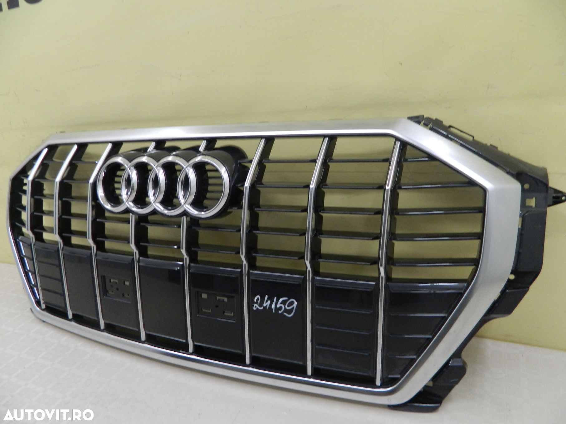 Grila radiator Audi Q3 83A S-Line, 2018, 2019, 2020, 2021, 2022, 2023, cod origine 83A853651E. - 4