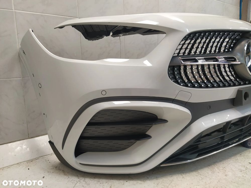 MERCEDES GLA H247 AMG LIFT 23- ZDERZAK PRZÓD PRZEDNI GRILL ZANCZEK GWIAZDA 6XPDC KRATKI ORYGINAŁ - 3