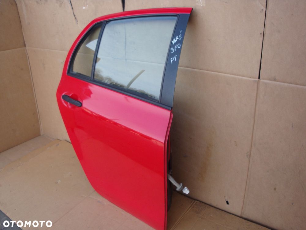 TOYOTA YARIS II 06-11 DRZWI PRAWE TYLNE LAKIER 3P0 - 3