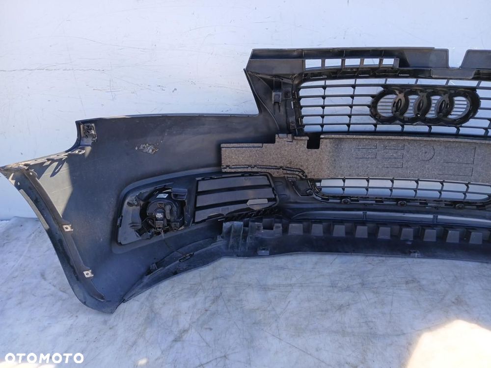 ZDERZAK PRZÓD PRZEDNI AUDI A3 8P LIFT 08-12r. S-LINE CZARNY - 7