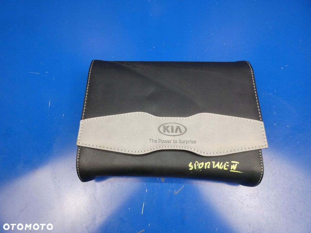 KIA SPORTAGE IV ETUI KSIĄŻKA INSTRUKCJA - 2