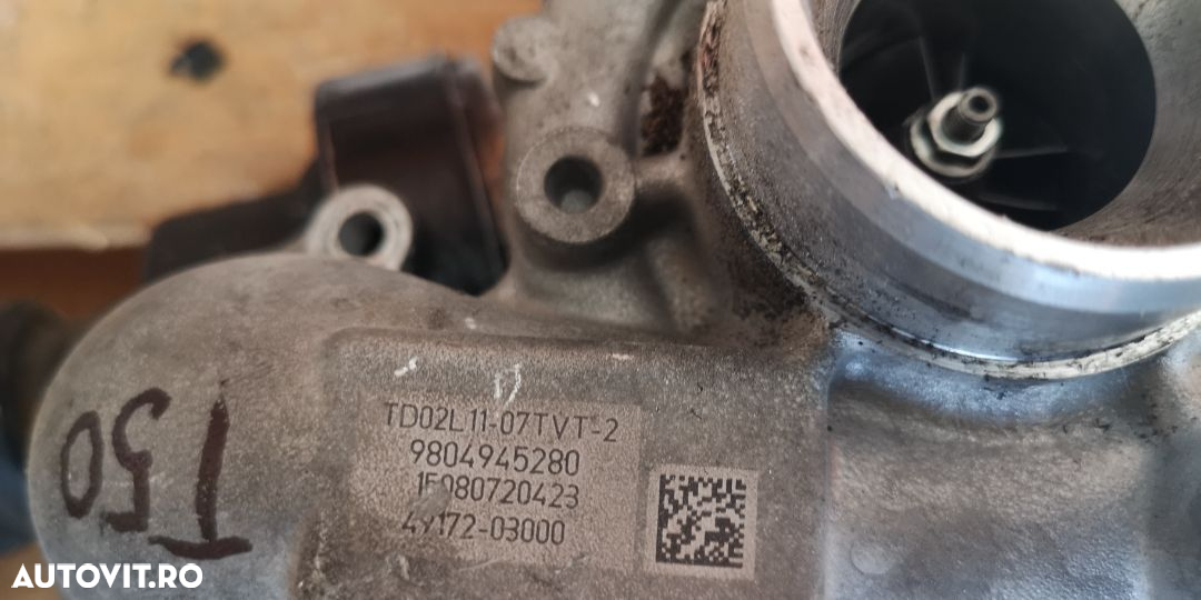 Turbina 1.6 hdi euro 5 9804945280 1.5 tdci Ford Citroen euro 5 si euro 6 - 2