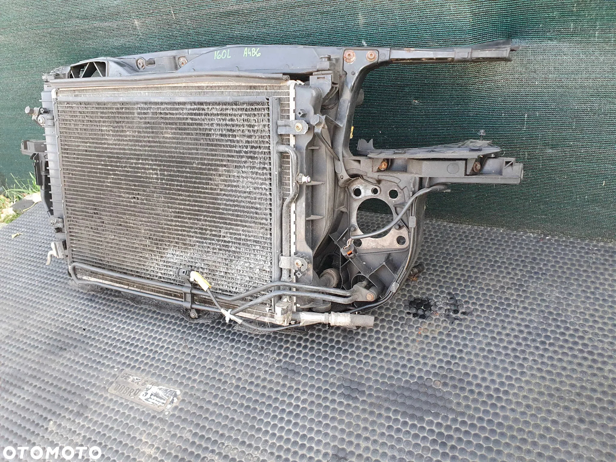 Pas Przedni Wzmocnienie Czołowe Chłodnice Wentylator 2.4 3.0 V6 ASN AUDI A4 B6 Sedan Kombi - 8
