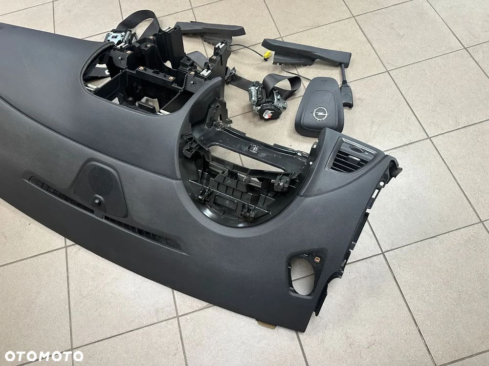 ASTRA IV J DESKA ROZDZIELCZA KONSOLI PODUSZKA AIRBAG PASY NAPINACZE EUROPA - 3