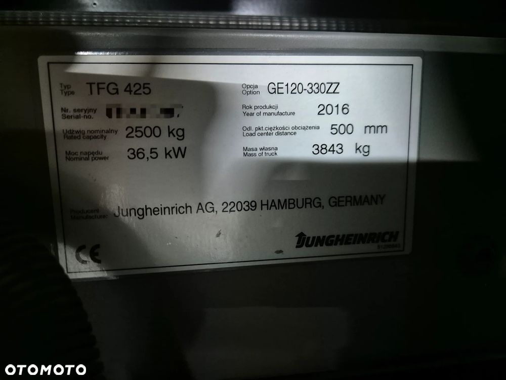 Jungheinrich Tfg 425 - 14