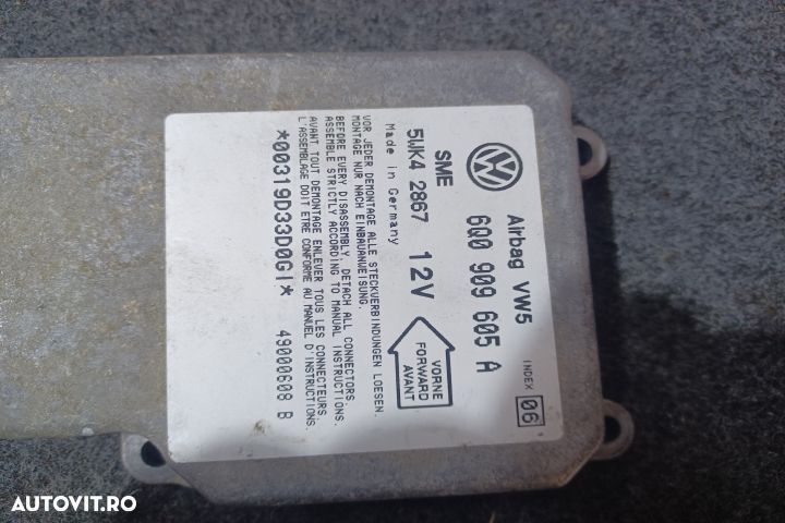 Calculator airbag 6Q0909605A Volkswagen VW Golf 4 [1997 - 2006] wagon - 4