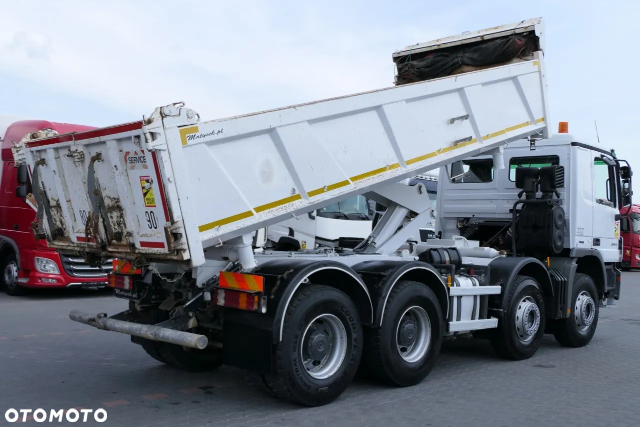 Mercedes-Benz ACTROS 32 440 / 8x4 / WYWROTKA + HYDROBURTA / EPS + SPRZĘGŁO / ŁADOWNOŚĆ : 18 TON - 3