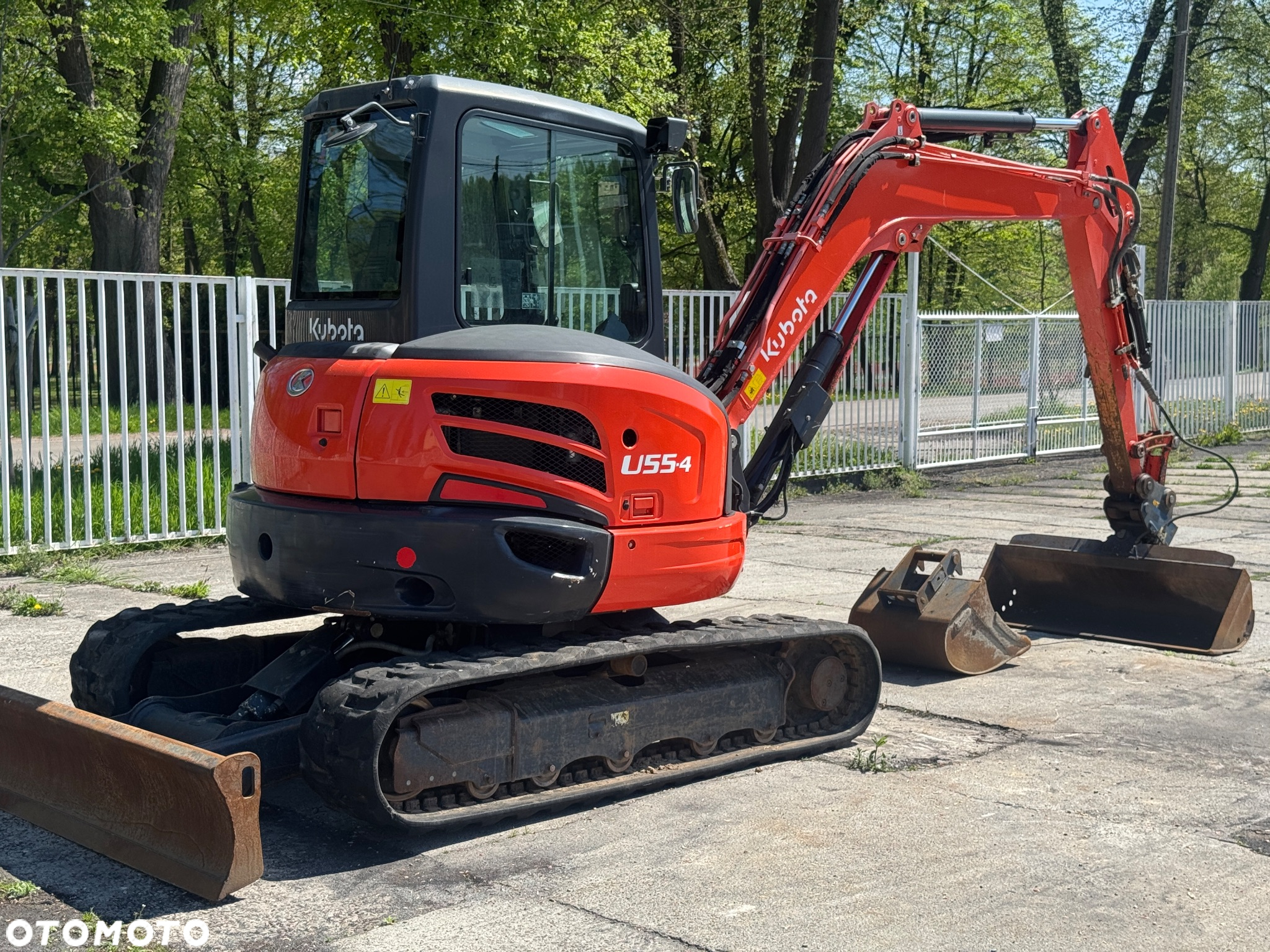 Kubota Minikoparka U55-4 - 2