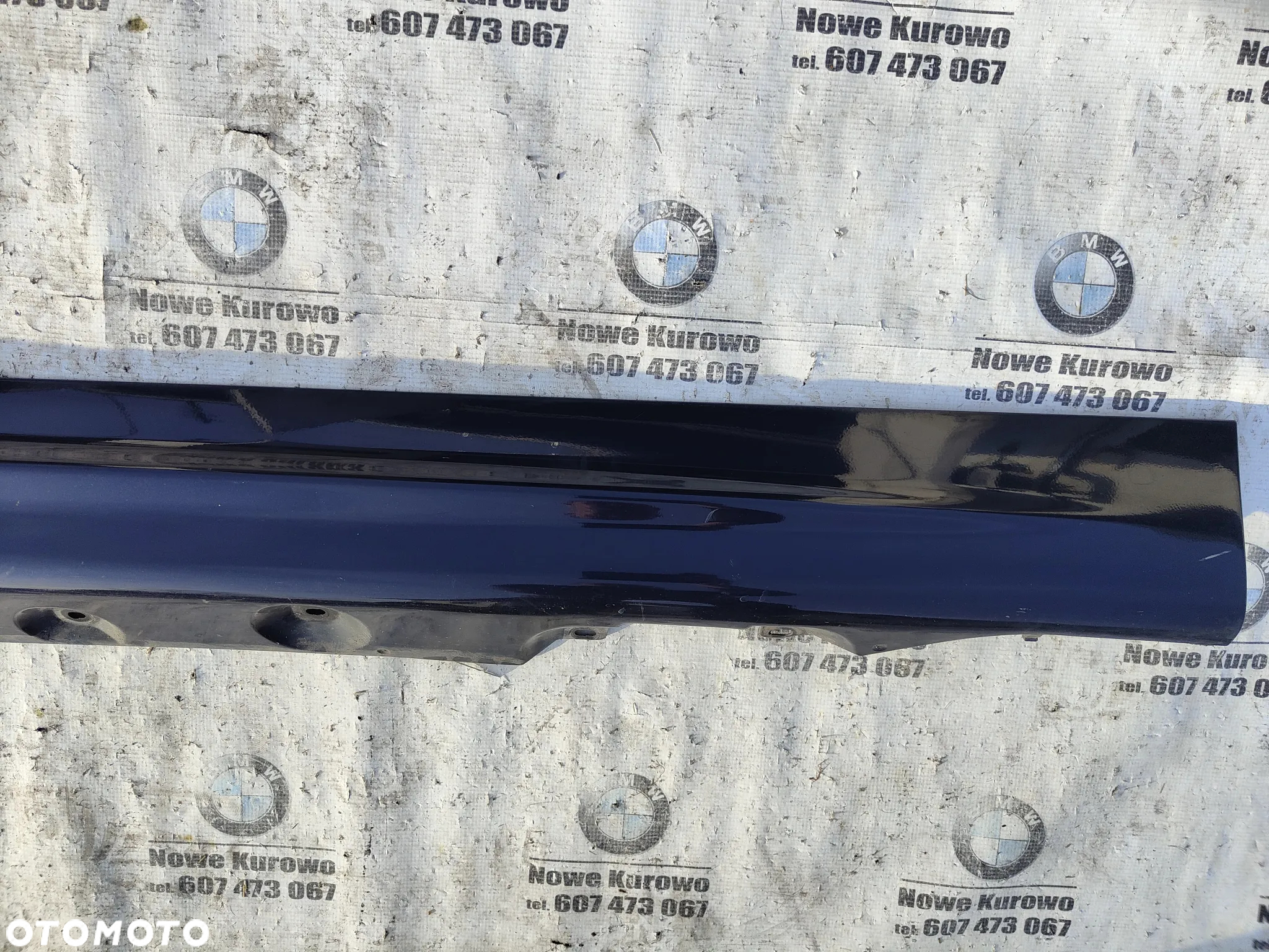 BMW E46 Sedan Kombi przed liftingiem Listwa progowa Orientblau Lewa - 4