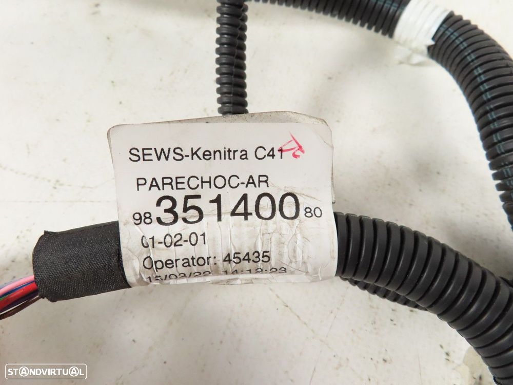 Instalação Sensores PDC Trás Seminovo/ Original CITROEN C4 III (BA,BB/BC) 983514... - 2