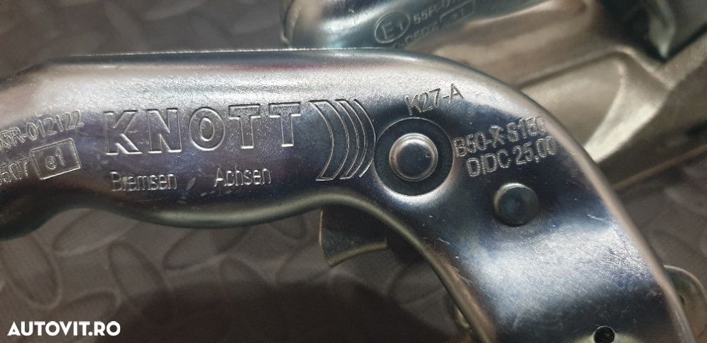 Cupla fonta KNOTT 2700 KG, cupla de remorcare - 4