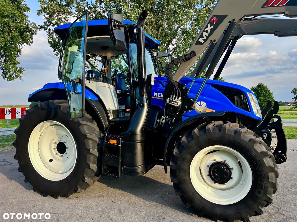 New Holland T6.125s 2019r. //STAN PERFEKCYJNY//ładowacz czołowy MX 412 łyżko krokodyl tur tuz nie t7.165 - 21