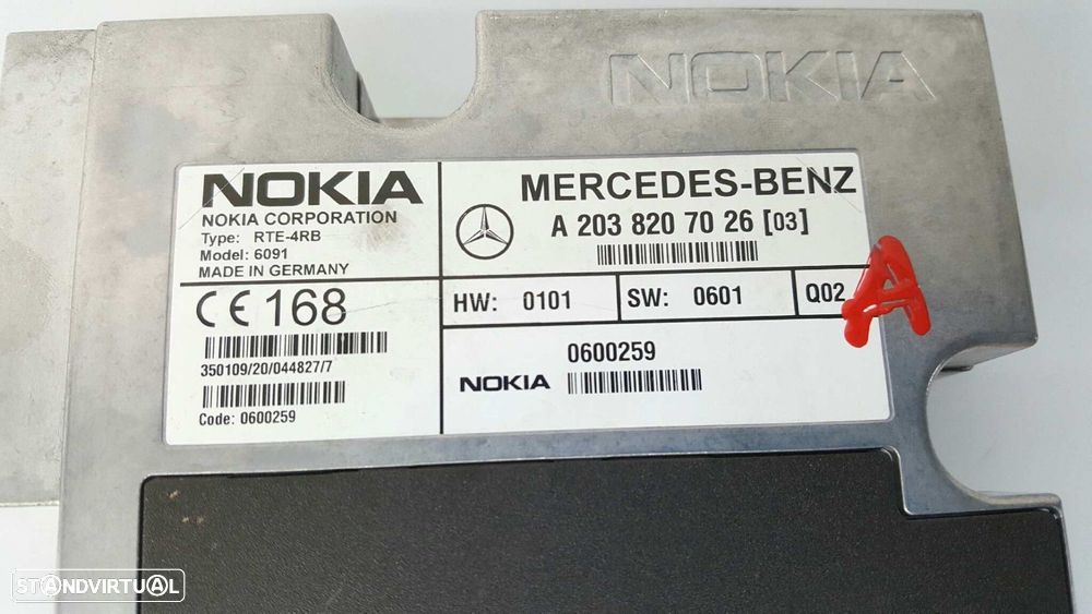 UNIDADE DE CONTROLE BLUETOOTH MERCEDES CLASE S (W220) BERLINA 320 CDI (220.026) - 2