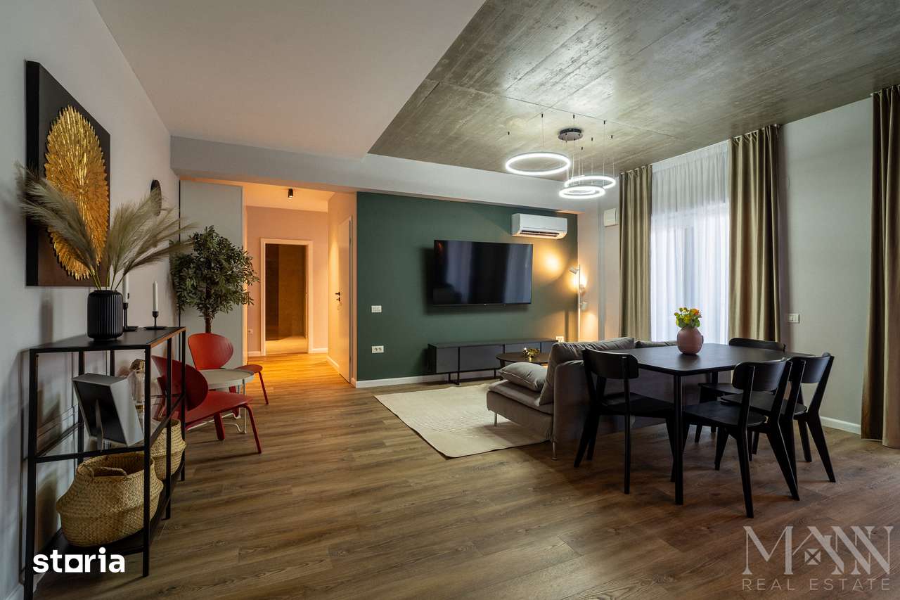 Apartament generos 3 camere, de închiriat | Bloc Verde – Clujului — fotografia 1