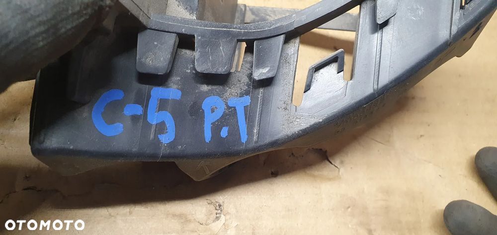 Ślizg zderzaka prawy tył tylny prawy Citroen C5 III Sedan 9681049680 - 7
