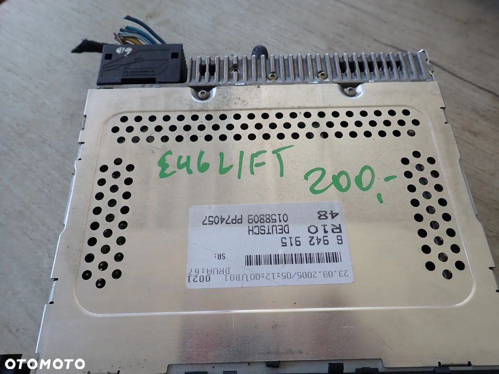 BMW 3 E46 LIFT KOMBI RADIO ODTWARZACZ 6942915 - 3
