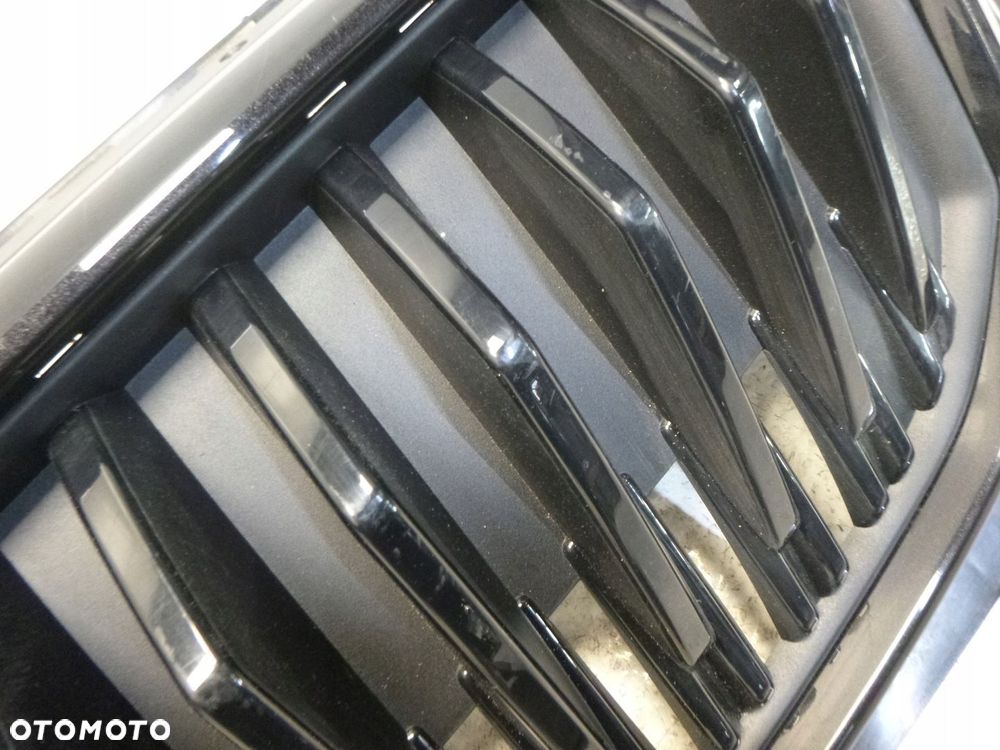 SKODA FABIA IV 4 6VA GRILL ATRAPA CHŁODNICY MIEJSCE NA RADAR KRATKA CZARNY ORYGINAŁ - 10