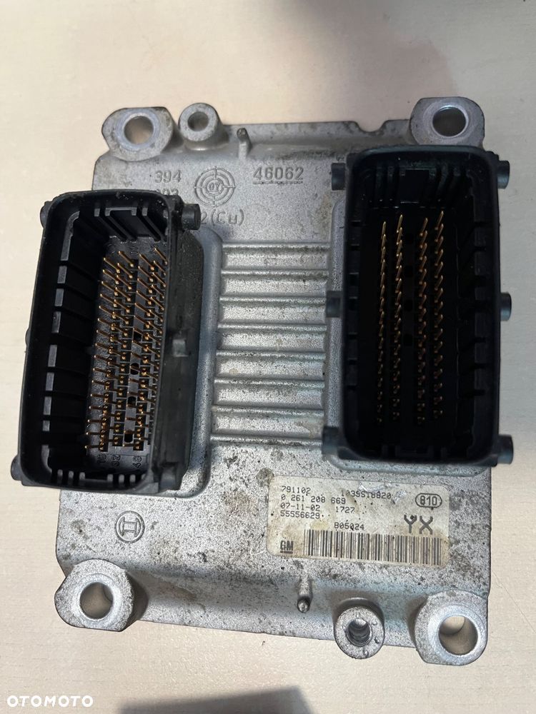 Zestaw startowy sterownik Opel Astra G 1.4 16v 12214850 DNHL - 6