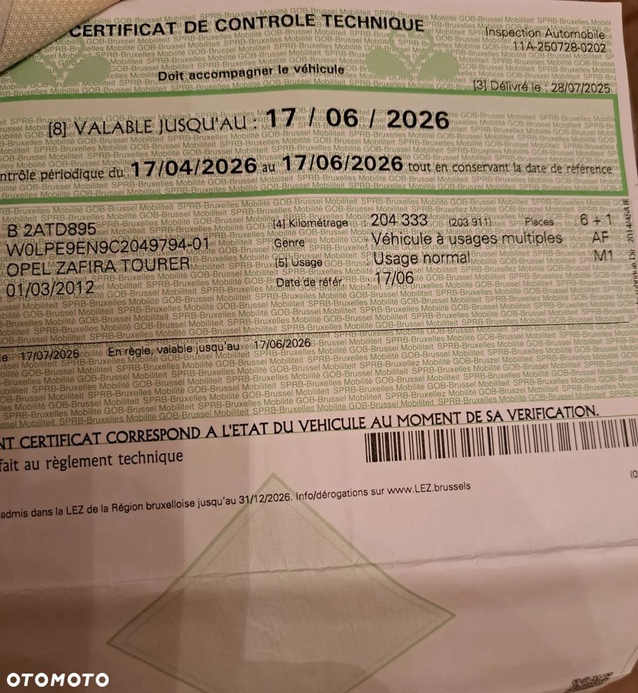 Opel Zafira 2.0 CDTI Cosmo - 25