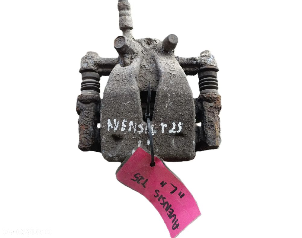 TOYOTA AVENSIS T25 03-09 r. ZACISK HAMULCOWY z JARZMEM LEWY TYŁ + - 1