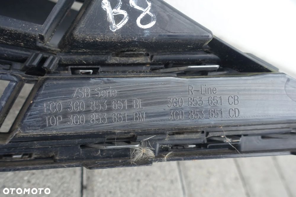 ATRAPA GRILL PASSAT B8 LIFT 19-24r. R-LINE - 7