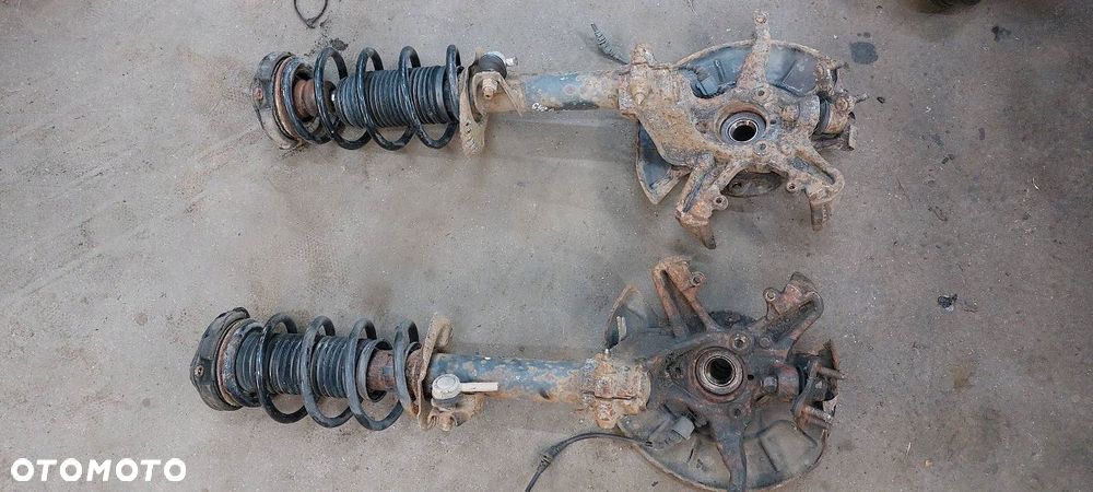 AMORTYZATOR SPRĘŻYNA ZWROTNICA LEWY PRZÓD + PRAWY PRZÓD altea 1.6 8v - 1