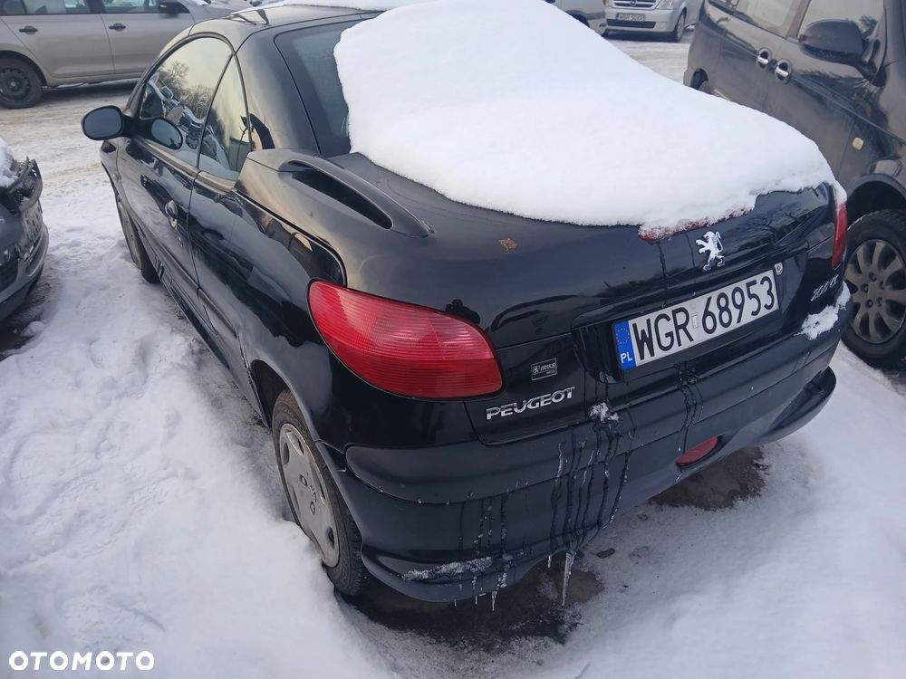 peugeot 206 CC exyb maska zderzak lampa grill błotnik drzwi zbiornik paliwa szyba lusterko - 2