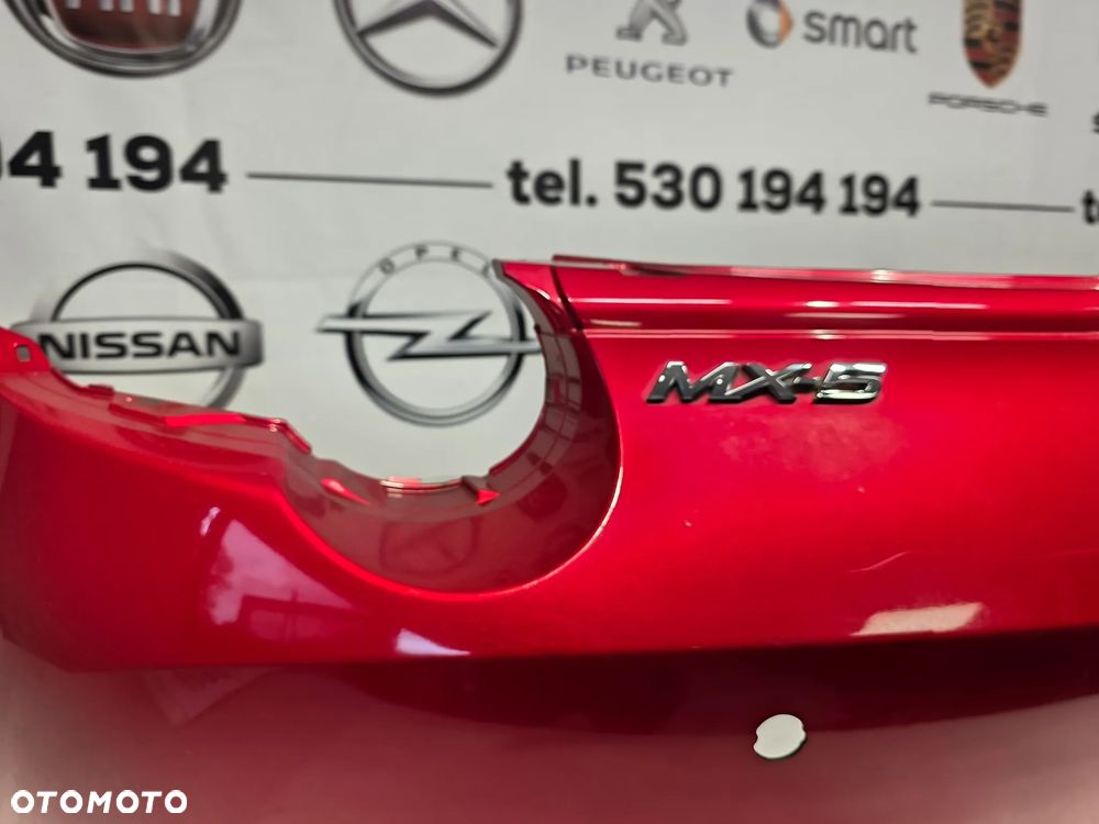 MAZDA MX-5 MX5 IV 15- ŁADNY ZDERZAK TYLNY TYLNI TYŁ NA 4xPDC NR N243-50221 NR AUKCJI NZ2172 - 10