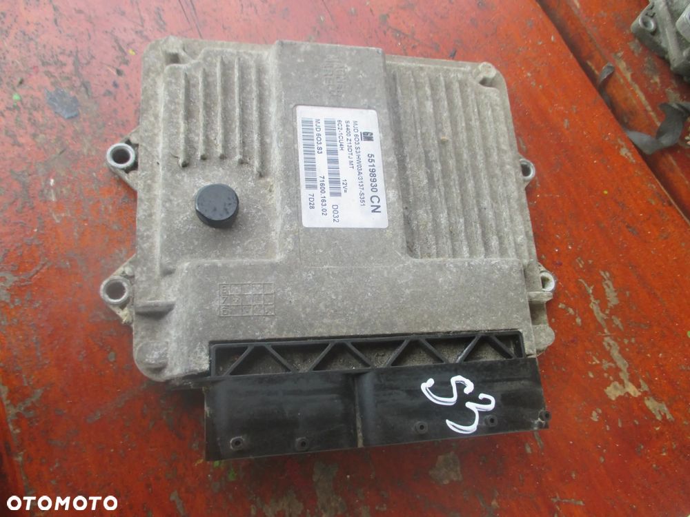 sterownik komputer Corsa HW03A MJD603.S3 55198930CN