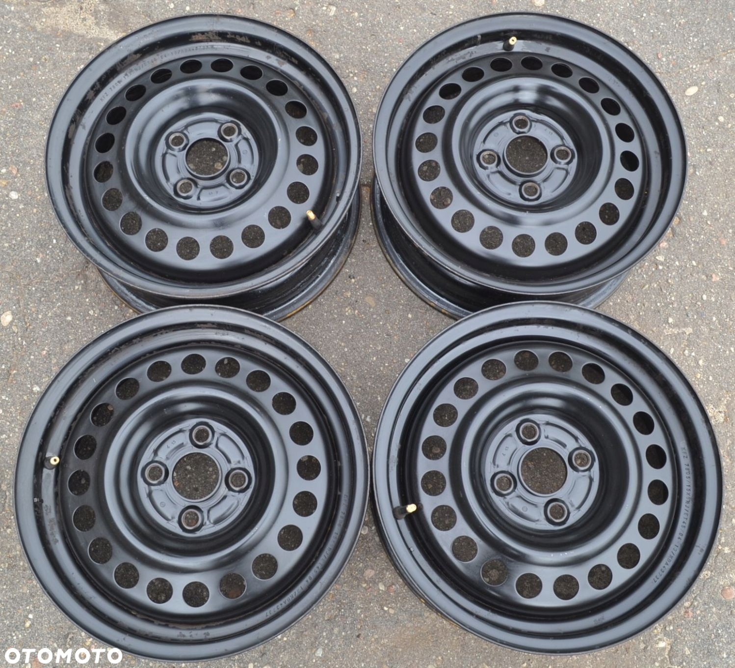 FELGA STALOWA HONDA 4x100 5,5J15 ET 45 x1szt F-369 - 3