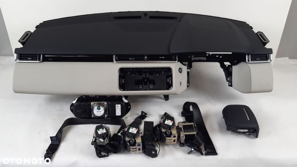 RANGE ROVER VELAR DESKA ROZDZIELCZA ZESTAW AIRBAG - 10