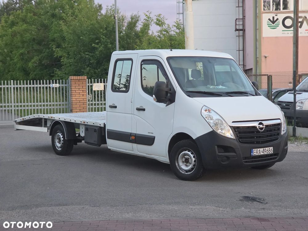 Opel Movano Master 7 osobowy doka /aluminiowa zabudowa / tyl naped 3 tony hak - 1