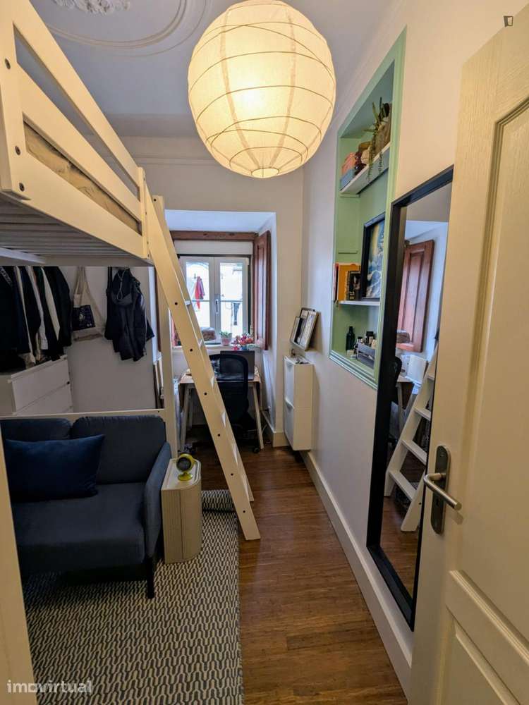 Quarto - localizado em Bairro Alto Lisbon - Grande imagem: 3/8