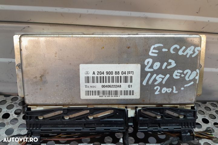 CALCULATOR PERNE DE AER A2049008804 Mercedes-Benz E-Class C207 [2009 - 1
