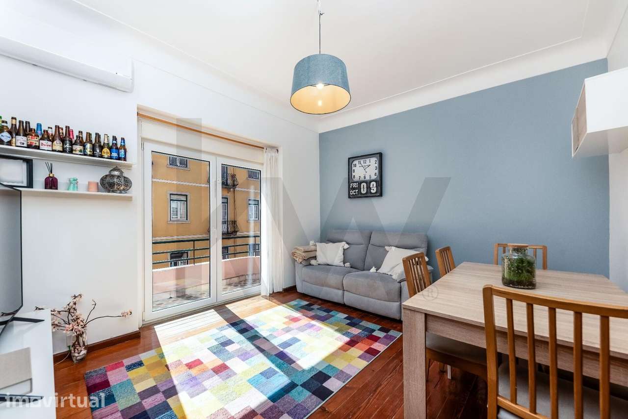 Apartamento T2 +1 - com 92,5 m2 e varanda | Penha de França