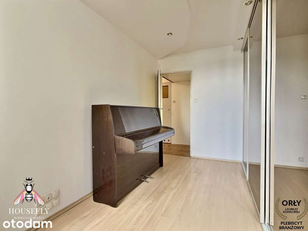 3 pokoje na II piętrze/centrum/balkon
