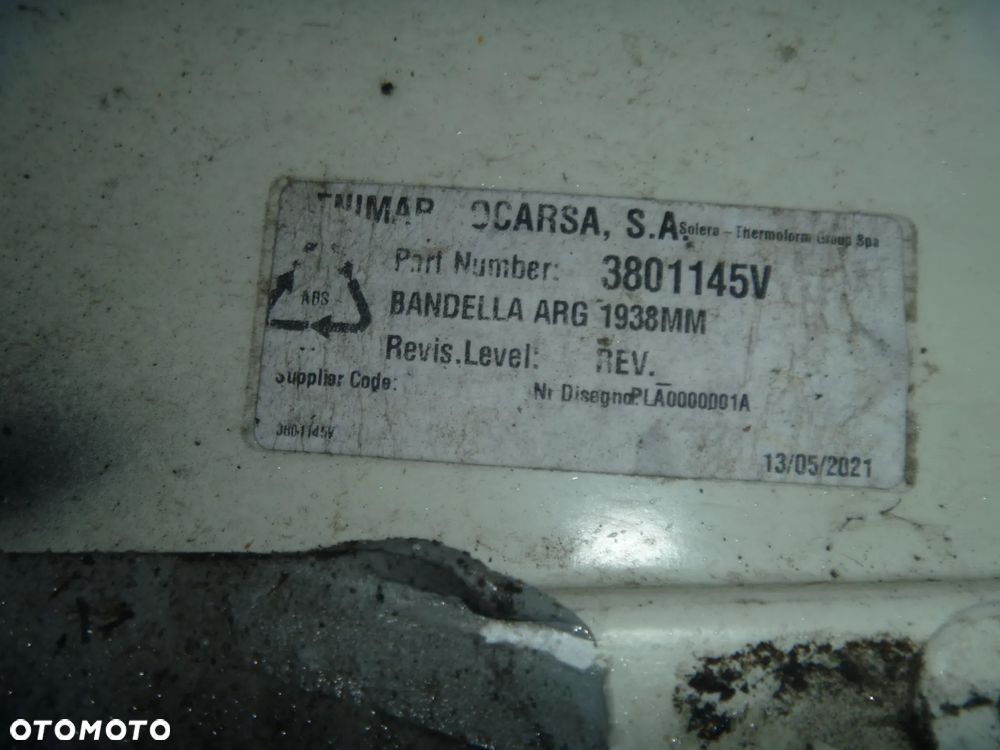 FORD TRANSIT MK8 KAMPER BENIMAR TESSORO 468 PRÓG LEWY TYLNY ORYGINAŁ - 4