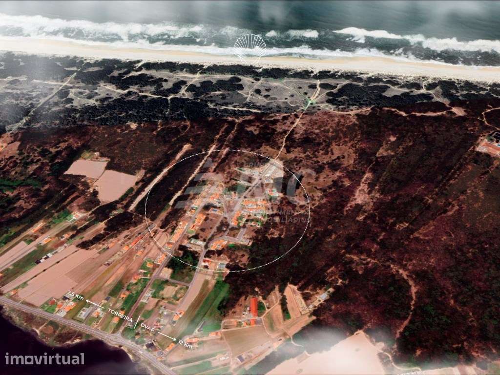 Terreno a 500mts da praia em zona tranquila - 2,5Km Torreira - Grande imagem: 5/17