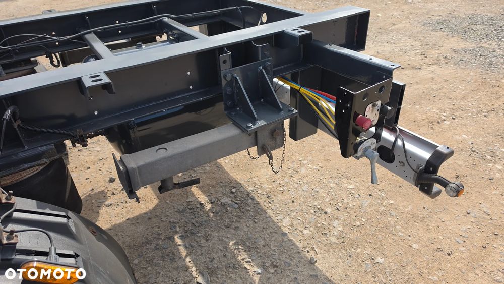 Wagner 19.500zł PRZYCZEPA 5.50M RAMA DO ZABUDOWY GÓRNY ZACZEP TANDEM  ZAWIESZENIE PNEUMATYCZNE Możliwość transportu - 6