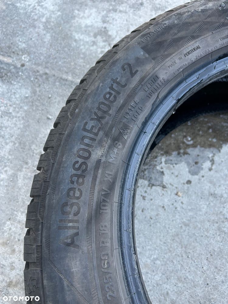 Opony 235 60 R18 uniroyal 2024 wielosezonowe 2 sztuki para całoroczne jak nówki - 9