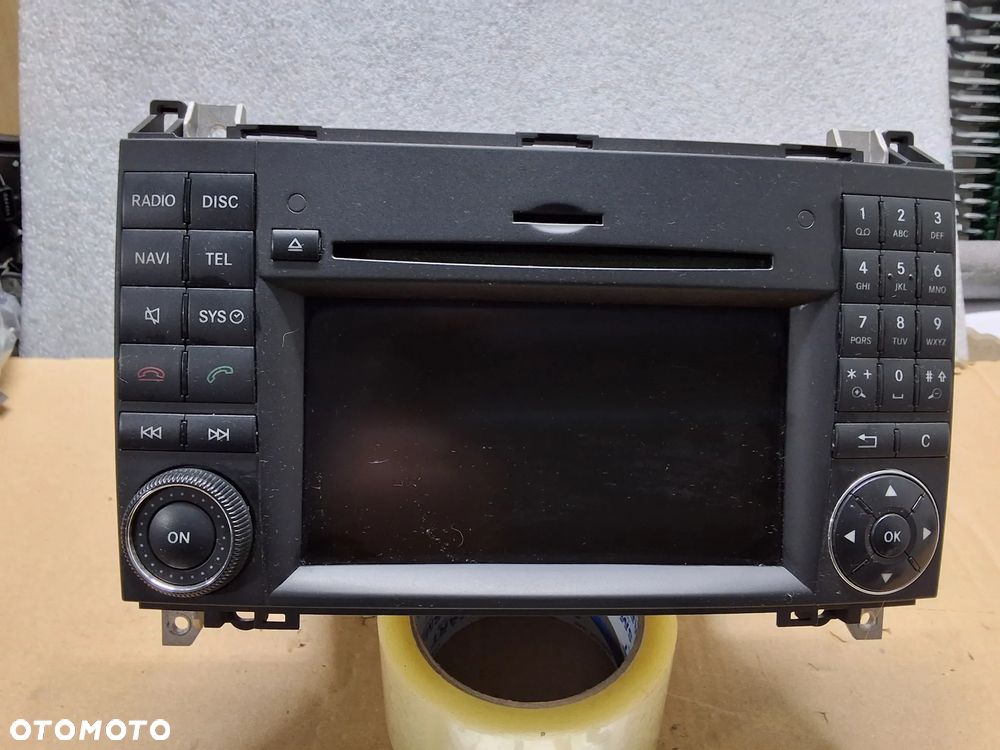 MERCEDES B-KLASA W245 A-KLASA W169 RADIONAWIGACJA KOMAND A1698704994 - 4