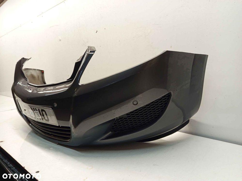 + ZDERZAK PRZÓD PRZEDNI OPEL ZAFIRA B II 2 LIFT FL Z177 SZARY GRAFITOWY PDC CZUJNIKI - 3
