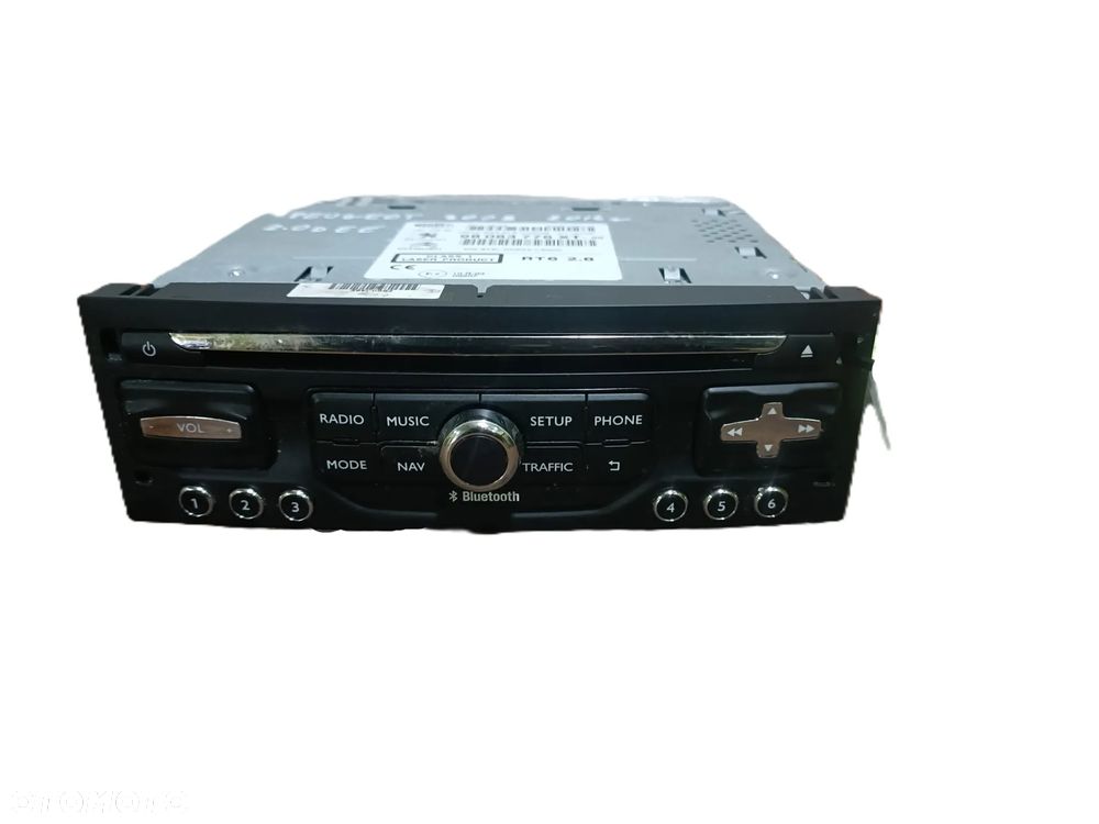 PEUGEOT 3008 I 09-16 2014 r. LIFT radioodtwarzacz radioodbiornik radio 98083776XT  * - 2